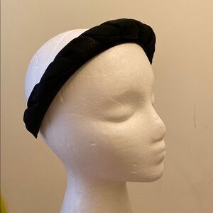 J.Crew Elegant Black Headband. New. No tags